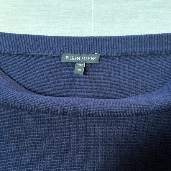 Eileen Fisher Midnight Blue Pencil Skirt - Picture 2 of 5